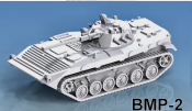 1:100 Scale - BMP2 - No Skirts with Normal Turret - No Launcher